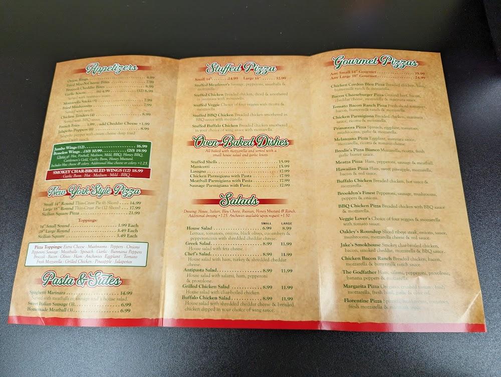 Brooklyn South Pizza Menu image 3