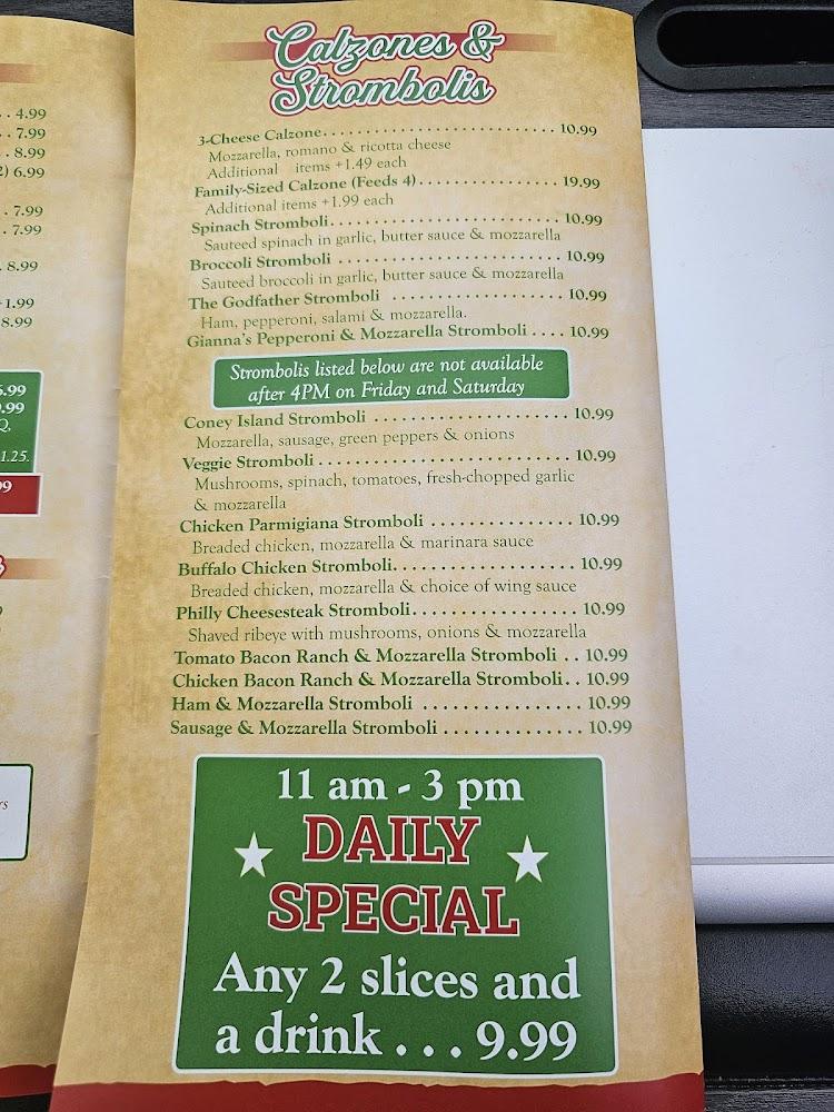 Brooklyn South Pizza Menu image 4